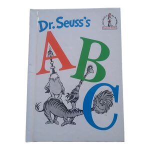 Dr Seuss Abc Book Hardcover  beginner books series